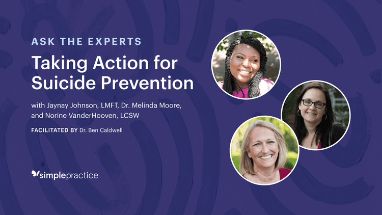 Ask the Mental Health Experts Suicide Prevention Thumbnail