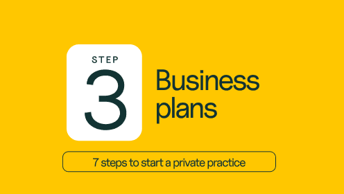 Step 3: Business plans