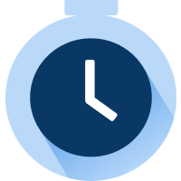 clock logo for setting availability for online booking