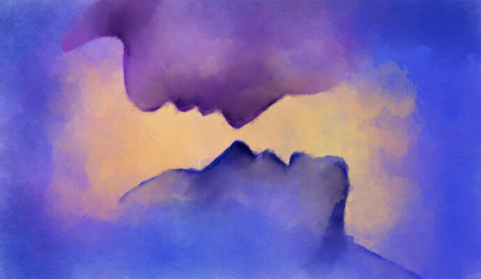 painting of couple illustrating sexual desire dependency issues