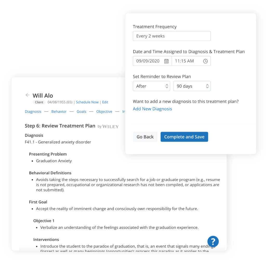 wiley treatment planners used by simplepractice software