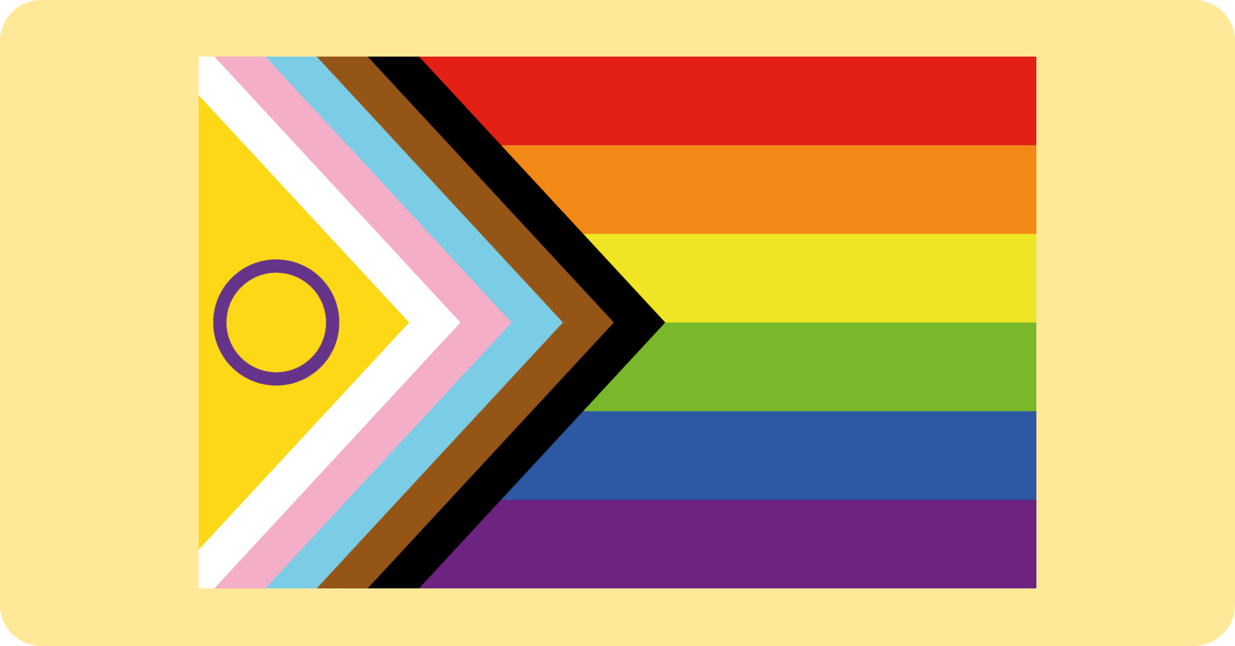 Pride flag representing LGBTQIA+ mental health care